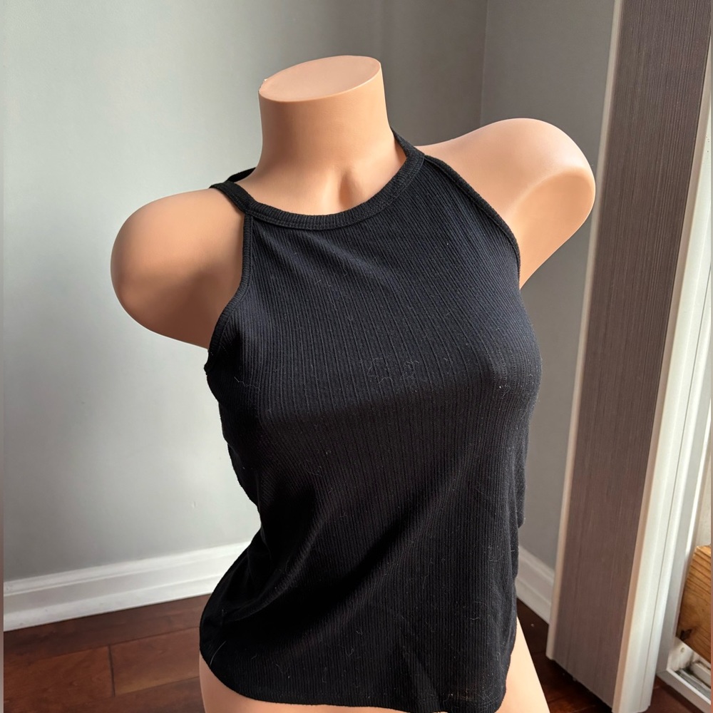 Vila Black Halter Top